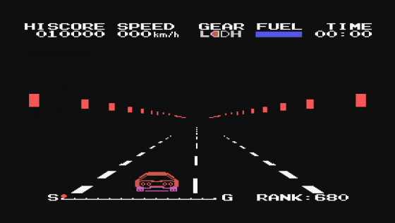 Hyper Rally Screenshot 8 (Spectravideo 328)