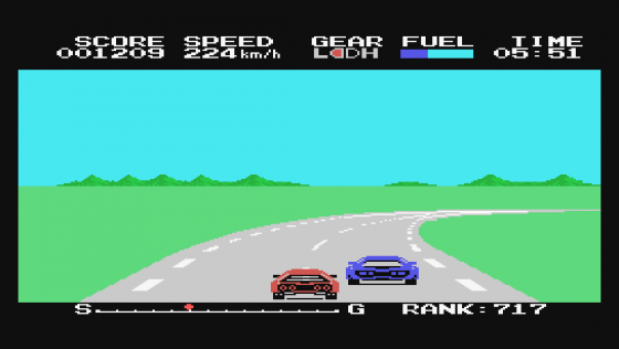 Hyper Rally Screenshot 10 (Spectravideo 328)