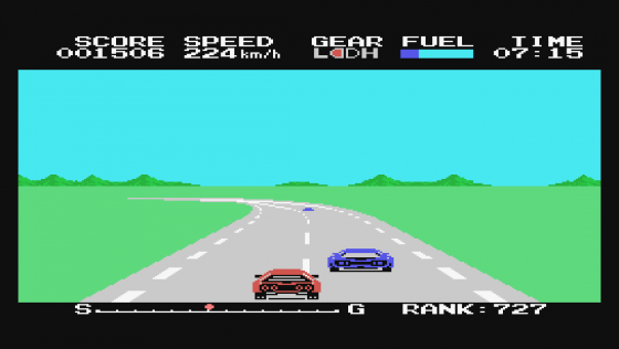 Hyper Rally Screenshot 11 (Spectravideo 328)