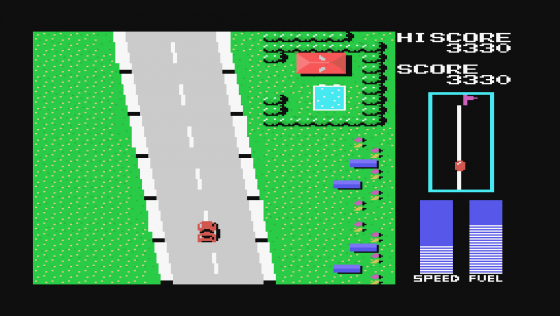 Road Fighter Screenshot 6 (Spectravideo 328)