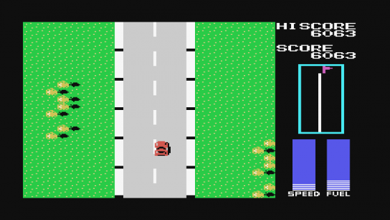 Road Fighter Screenshot 11 (Spectravideo 328)