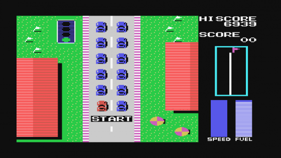 Road Fighter Screenshot 13 (Spectravideo 328)