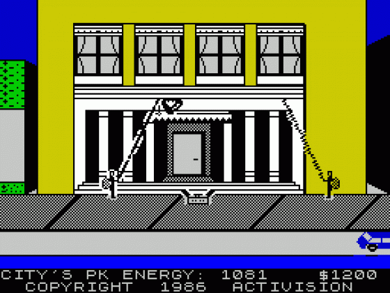 Ghostbusters Screenshot 12 (Spectrum 128K)