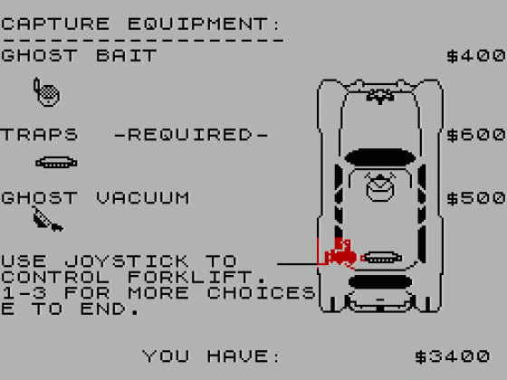 Ghostbusters Screenshot 21 (Spectrum 128K)