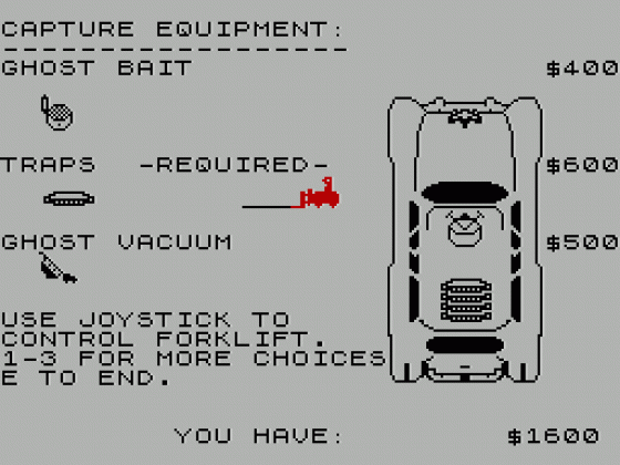 Ghostbusters Screenshot 22 (Spectrum 128K)