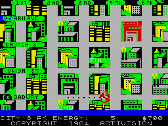 Ghostbusters Screenshot 25 (Spectrum 128K)