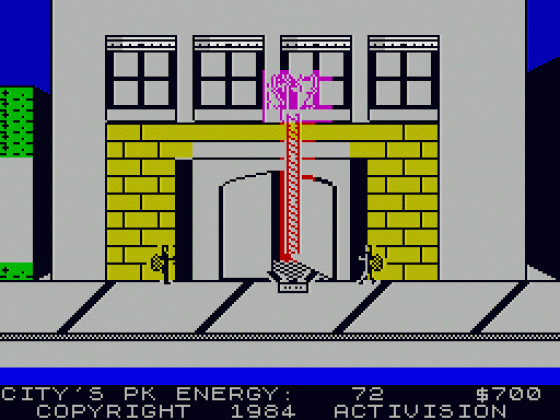 Ghostbusters Screenshot 30 (Spectrum 128K)