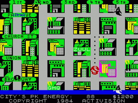 Ghostbusters Screenshot 33 (Spectrum 128K)