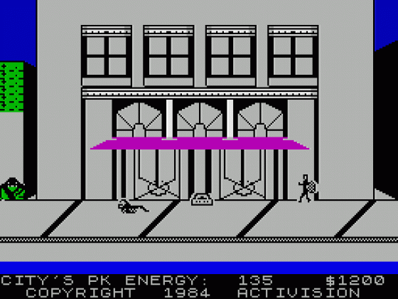 Ghostbusters Screenshot 39 (Spectrum 128K)