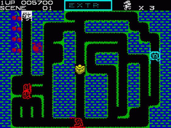 Mr. Do! Screenshot 13 (Spectrum 128K/+2/+3)