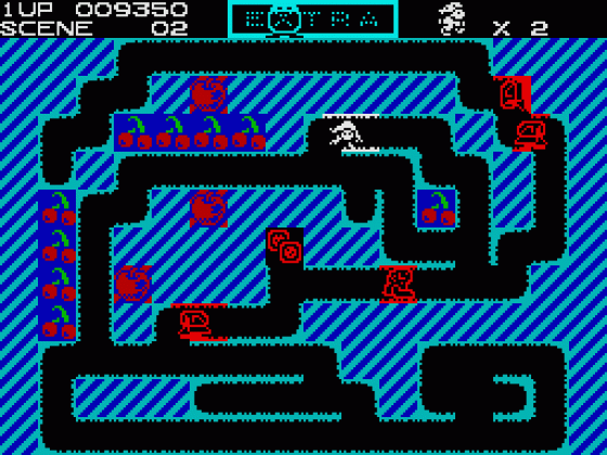 Mr. Do! Screenshot 15 (Spectrum 128K/+2/+3)