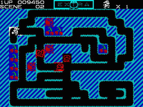 Mr. Do! Screenshot 17 (Spectrum 128K/+2/+3)