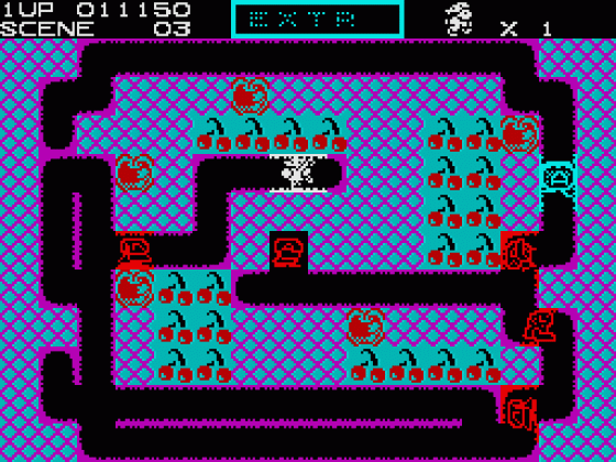 Mr. Do! Screenshot 18 (Spectrum 128K/+2/+3)