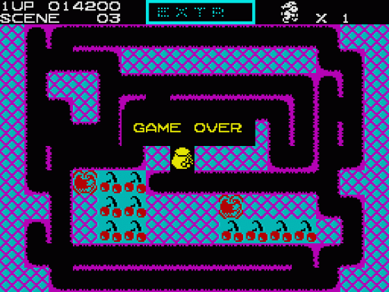 Mr. Do! Screenshot 20 (Spectrum 128K/+2/+3)