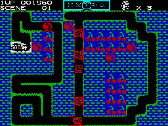 Mr. Do! Screenshot 23 (Spectrum 128K/+2/+3)