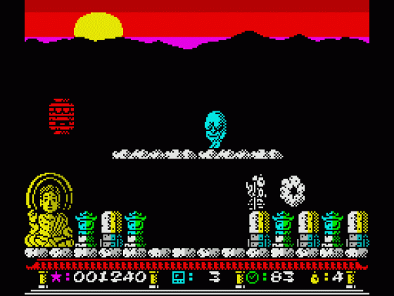 Seto Taisho Vs. Yokai (German Version) Screenshot 5 (Spectrum 128K)