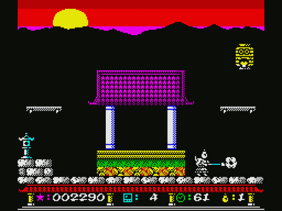 Seto Taisho Vs. Yokai (German Version) Screenshot 8 (Spectrum 128K)