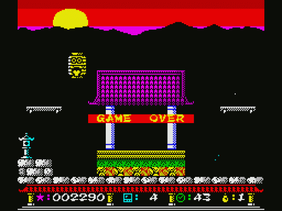 Seto Taisho Vs. Yokai (German Version) Screenshot 9 (Spectrum 128K)