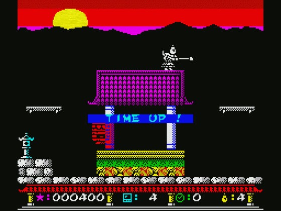 Seto Taisho Vs. Yokai (German Version) Screenshot 11 (Spectrum 128K)