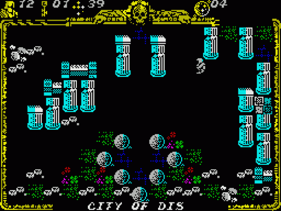 Godkiller 2: Exile (English Version) Screenshot 30 (Spectrum 128K)