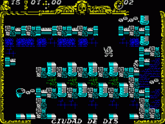 Godkiller 2: Exile (Spanish Version) Screenshot 37 (Spectrum 128K)