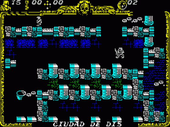 Godkiller 2: Exile (Spanish Version) Screenshot 40 (Spectrum 128K)