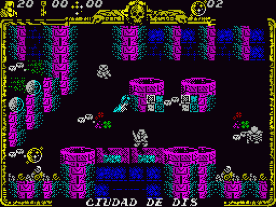 Godkiller 2: Exile (Spanish Version) Screenshot 48 (Spectrum 128K)