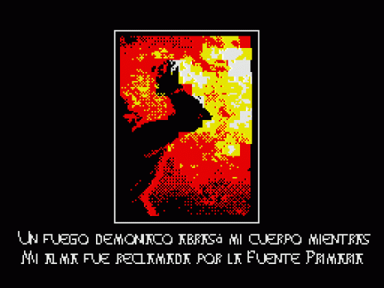 Godkiller 2: Exile (Spanish Version) Screenshot 54 (Spectrum 128K)