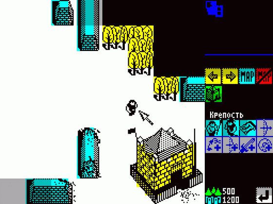 Jackals Screenshot 1 (Spectrum 128K)