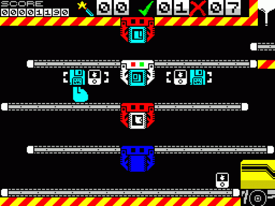 Factory Daze Screenshot 5 (Spectrum 128K)