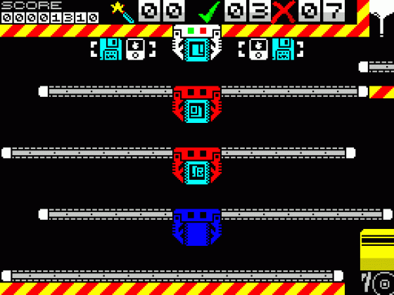 Factory Daze Screenshot 8 (Spectrum 128K)