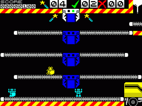 Factory Daze Screenshot 12 (Spectrum 128K)