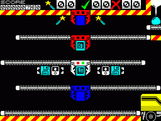 Factory Daze Screenshot 18 (Spectrum 128K)