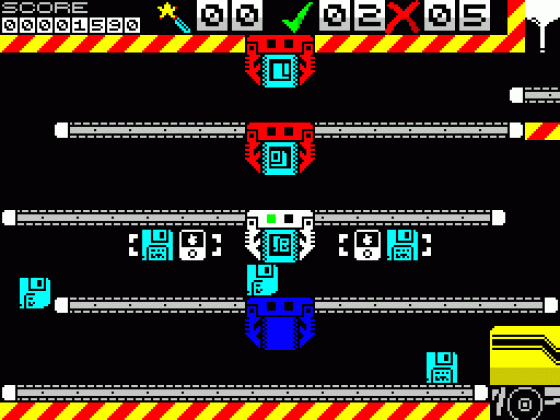 Factory Daze Screenshot 22 (Spectrum 128K)