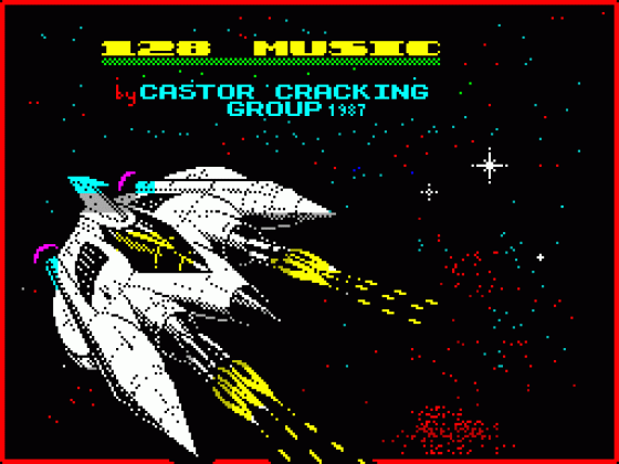 128 Music 1 Screenshot 1 (Spectrum 128K)