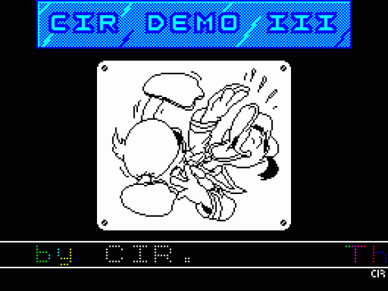 CIR-Demo III Screenshot