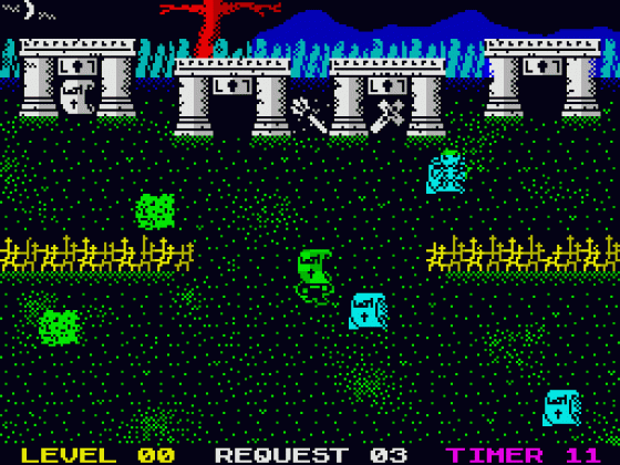 Request In Peace Screenshot 5 (Spectrum 128K)