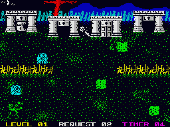 Request In Peace Screenshot 14 (Spectrum 128K)