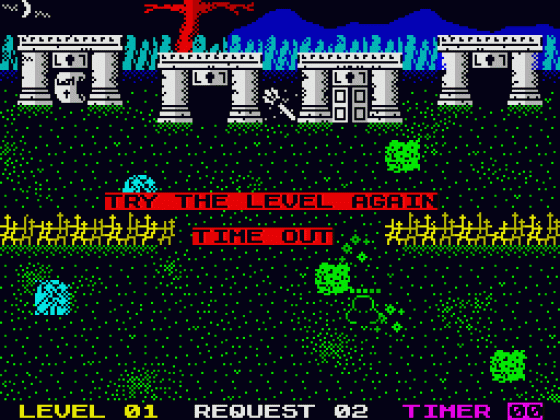 Request In Peace Screenshot 15 (Spectrum 128K)