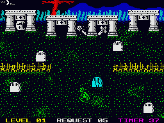 Request In Peace Screenshot 16 (Spectrum 128K)