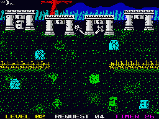 Request In Peace Screenshot 22 (Spectrum 128K)