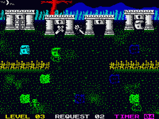 Request In Peace Screenshot 29 (Spectrum 128K)