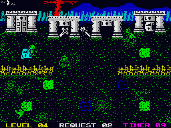 Request In Peace Screenshot 41 (Spectrum 128K)