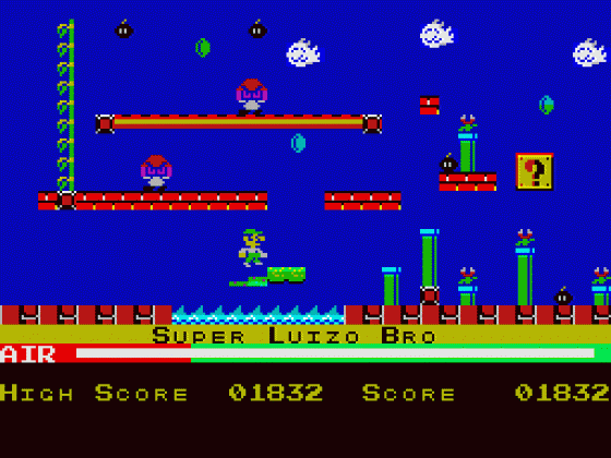 Manic Pietro Screenshot 7 (Spectrum 128K)