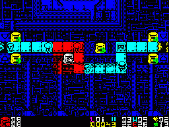 Captain Drexx Screenshot 13 (Spectrum 128K)