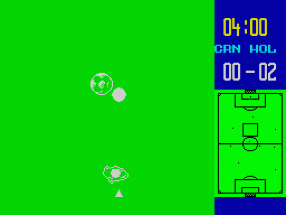 World Championship Soccer Screenshot 1 (Spectrum 128K)