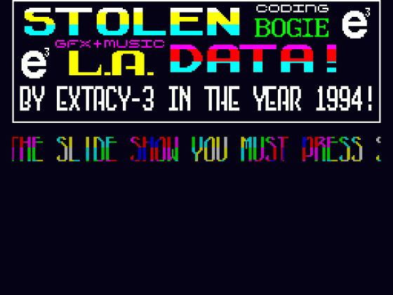 Stolen Data