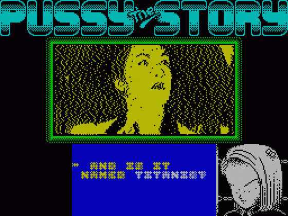 Pussy: Love Story from Titanic Screenshot 24 (Spectrum 128K)