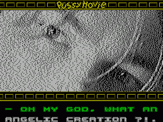 Pussy: Love Story from Titanic Screenshot 31 (Spectrum 128K)