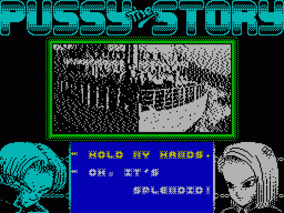 Pussy: Love Story from Titanic Screenshot 36 (Spectrum 128K)